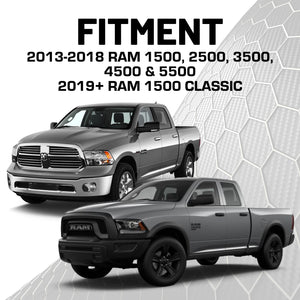 2013-2018 RAM Truck & 2019+ RAM 1500 Classic 20mm 3-Ball Metal Dash Mount