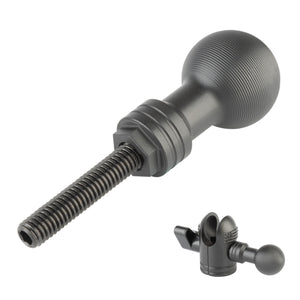 Plus One Connector End Bolt with Integrated 20mm Ball Mount