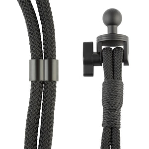 Cowboy Hat Holder Rope & Cinch with 20mm Ball Mount