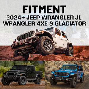 2024+ Jeep Wrangler JL + Jeep Wrangler 4xe Phone Holder Dash Mount