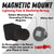 2018-2023 Jeep Wrangler JL + 2020-2023 Jeep Gladiator Passenger Side DiabloM6 Magnetic Phone Mount + Action Camera Mount