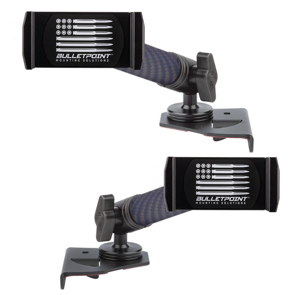 2018-2023 Jeep Wrangler JL + 2020-2023 Jeep Gladiator Driver and Passenger  Dual Phone Mount Combo Pack