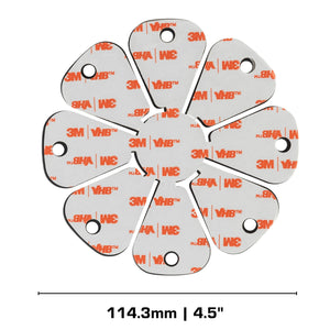 Large 4.5-inch Flex Mount with VHB Adhesive Base - 20mm Ball Mount