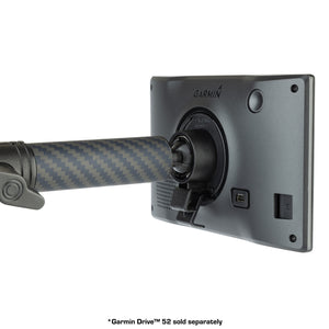 Carbon Fiber/Kevlar Hybrid Mount Arm with 17mm Ball - Compatible with Select GPS, Ipad and Wireless Phone Chargers