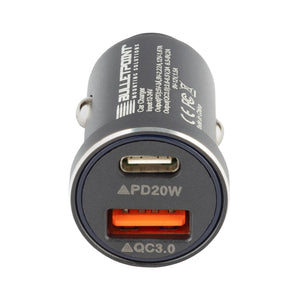 12V USB Outlet Panel, USB C Car Charger Socket Quick Charge 3.0 USB Car Charger  Socket